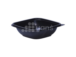 СпК 126(12*12) дно, 250 мл., черный, (ПП, ВЗЛП) + крышка 2105705