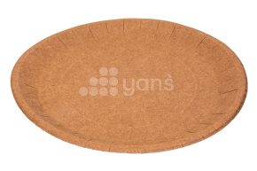 ECO PLATE,тарелка крафт, 180 (A1)