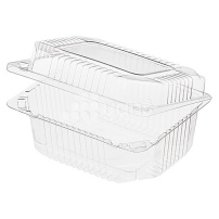 РК-6Н контейнер  низкий прозрачный, 610 мл. (контейнер 0081 21.6.0)