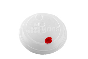 Крышка с заглушкой тип А к стаканам  375,500,650 мл (11035, 11036, 11037)