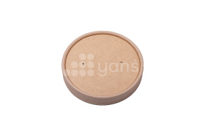 Бумажная крышка 90 мм для бумажных супниц EcoSoup 250/ 360 мл (334011 и 334021) Verde Vita