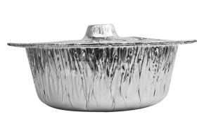 Форма алюминиевая "Кастрюля" с крышкой Y338, 328*115мм, 4800 мл