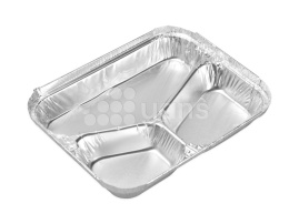 Алюм. контейнер 3х секц. Lamina C3, 225*170*42 / 900 мл