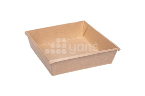 Салатник OneClick, 950 мл, крафт (+ крышка 33095)