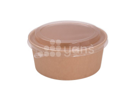 Упаковка для салатов 750 мл. Pure Craft без крышки + добавить крышку 33424